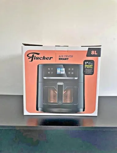 Fritadeira Elétrica Air Fryer Smart Fischer 8L 1700w Nova Lacrada a Pronta Entrega
