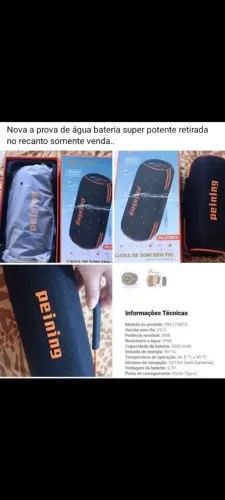Caixinha de som
