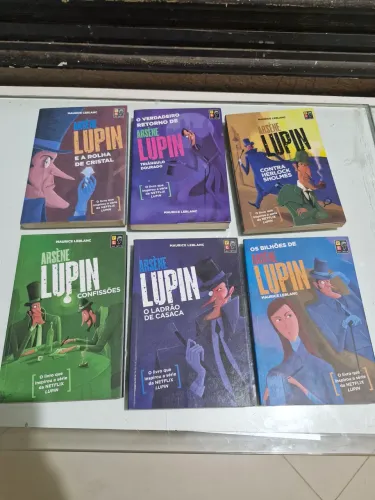 Arsene Lupin pequena coleção,  ótimo estado 