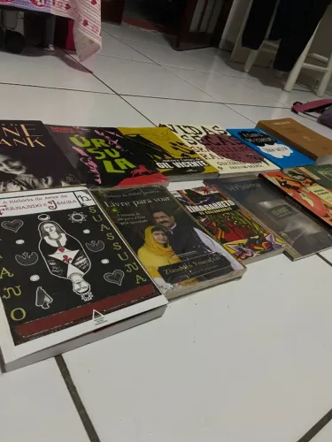 Coletânea de livros diversos desde literatura clássica brasileira a histórias internacion