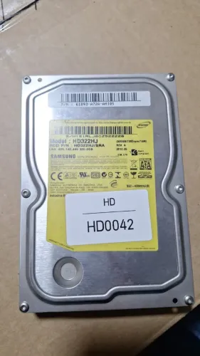 HD Samsung 320GB SATA HD322 - Funcionando