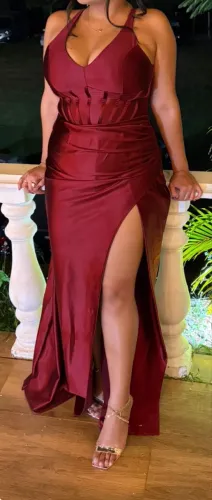 Vestido de festa Elegante