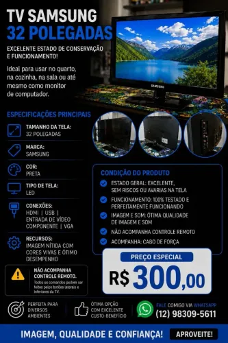 Vendo tv