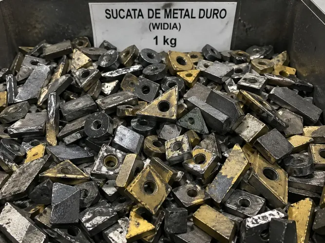 Sucata metal duro 