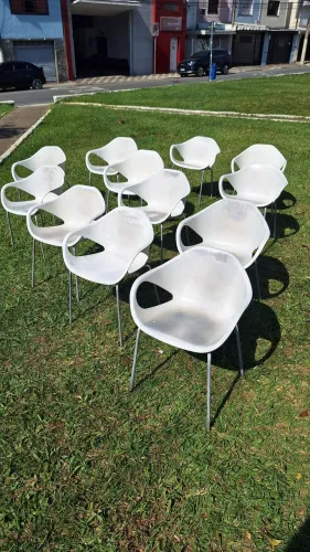 Set de 6 cadeiras italianas para restaurar ( fazer pintura )