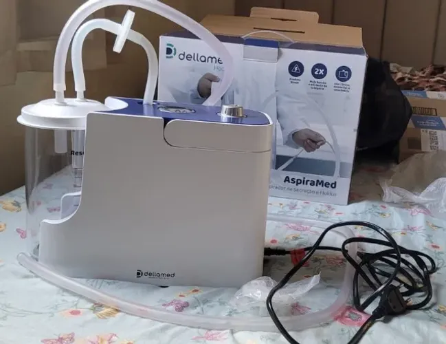 Aspirador de Fluídos e Secreções Aspiramed - Dellamed