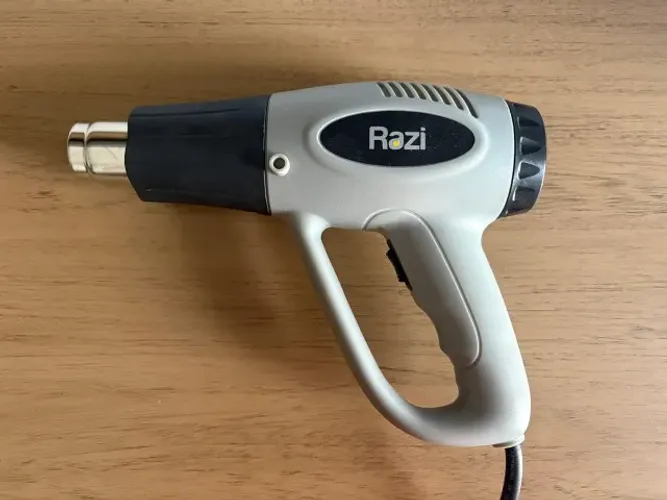 Soprador Térmico 1500w Razi Rz-s1500/m Cor Cinza - Impecável
