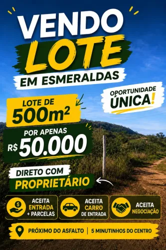 Lote 500m (Oportunidade) 
