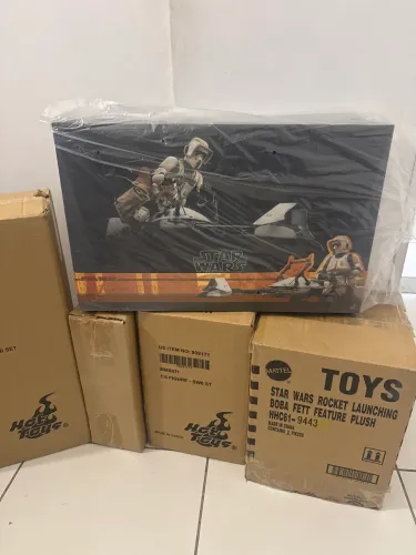 Star wars hot toys biker scout