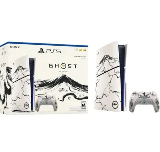 Playstation 5 slim Ghost of Yotei novo Lacrado