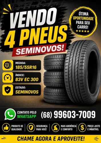Vende se pneu 185/55 R 16