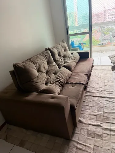 Vendo Sofá Retrátil e Reclinável 4 lugares