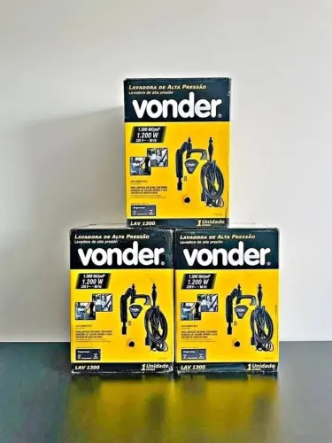 Lavadora de Alta Pressão Vonder 1200W Nova