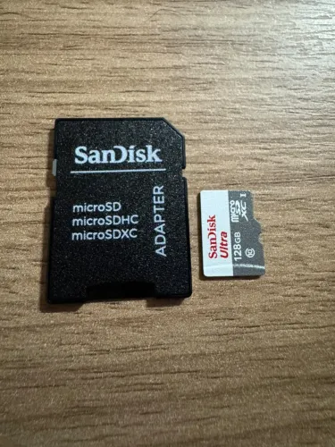 Cartão micro sd SanDisk 128gb