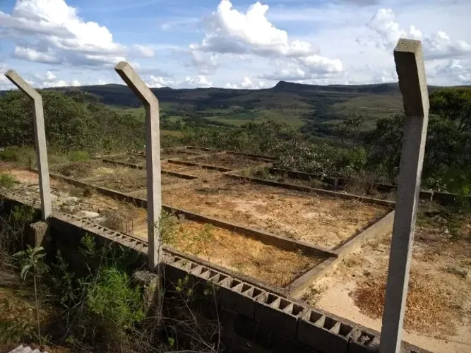 Terreno No Alto da montanha