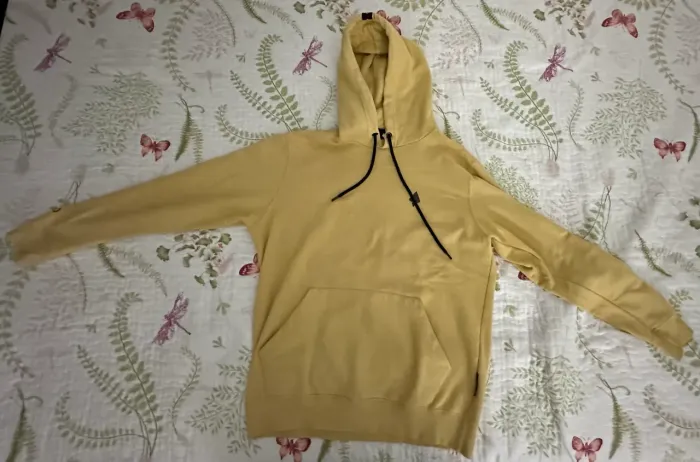 Moletom MCD canguru amarelo