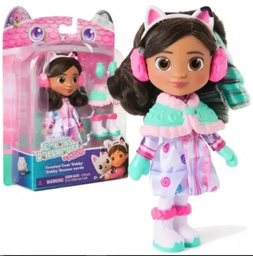 Boneca articulada Gabby e os gatos Sweet Caprice com acessorios - Spin Master NOVA