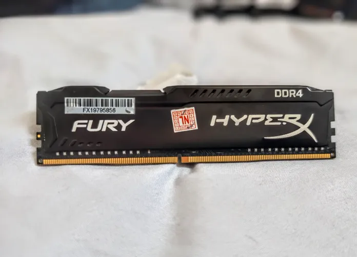 Memória RAM 8 GB, DDR 4 Hyperx Fury