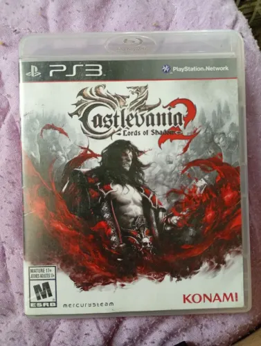 Cd do ps3 Castlevania lords of shadow 2 novo