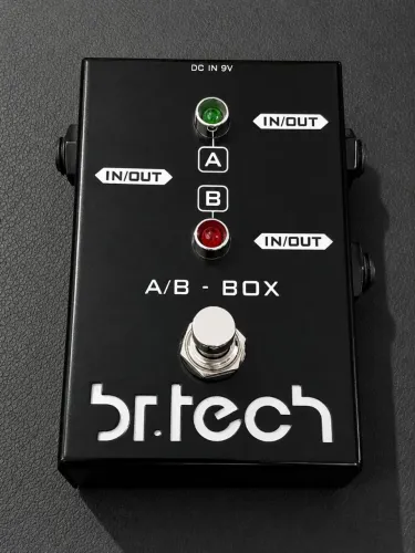 Pedal Seletor A/B Box BR Tech GUITARRA CONTRA BAIXO - OPORTUNIDADE