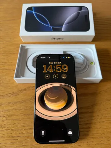 iPhone 16 Pro 256GB Preto - R$ 5.000