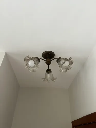 Luminária lustre colonial estilo antigo