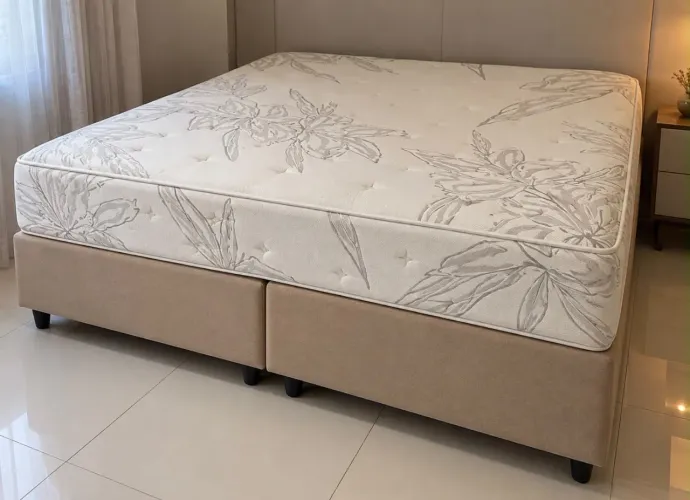 Colchão com base