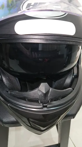 Capacete Helt Hippo Glass Preto Fosco