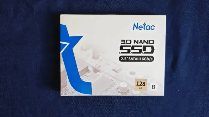 SSD Netac 128GB SATA III 2.5" - Novo e Lacrado