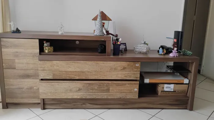 Rack em MDF em ótimo estado - Conservado e pronto para uso<br>