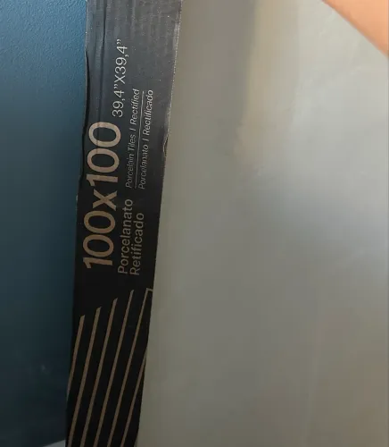 2 peças porcelanato 100 *100