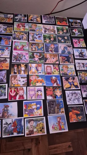 50 Figurinhas Digimon