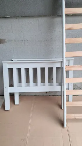 Cama solteiro MDF - Faço Entrega