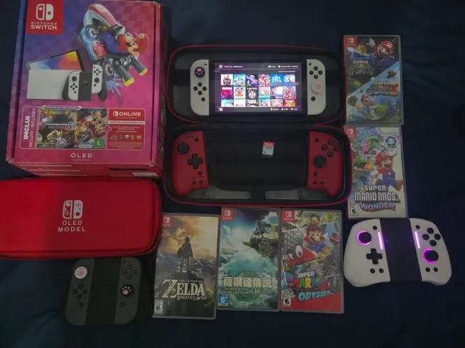 Nintendo Switch Oled + Jogos