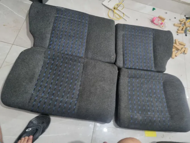 Banco azul royal recaro volkswagen