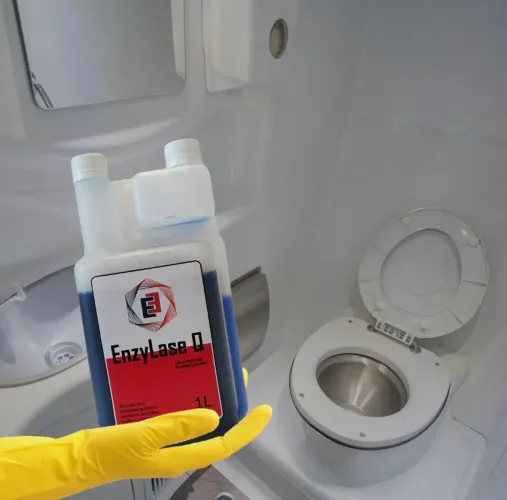Produto Desintegrador P/ Banheiro Químico Porta Pote 1 Litro