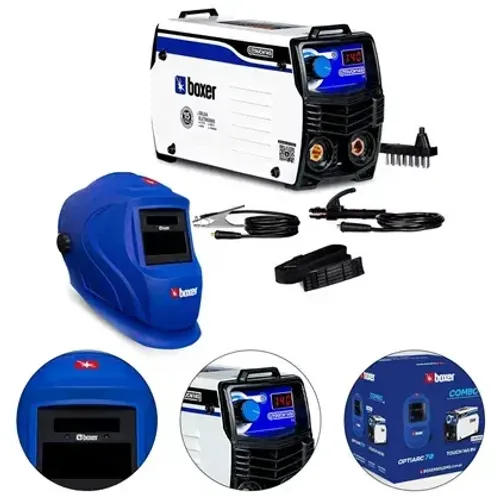 Inversora Touch 145 Bv + Mascara Optiarc 70 Combo Boxer