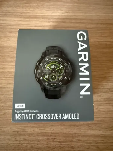 Garmin Instinct Amoled Crossorver Tactical C/ Nota Fiscal