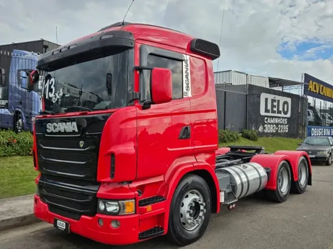 Scania R440 6x4 bug Leve Ano 2013 Automático Tanque em alumínio Interna Bonita