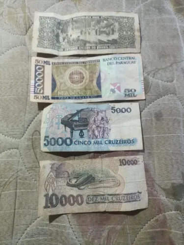 CÉDULA ANTIGA PARA COLECIONADOR