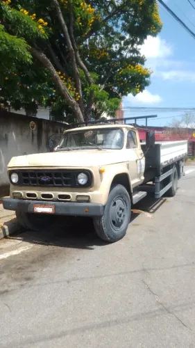 Chevrolet D60 1984 Motor MERCEDES Direção hidráulica FACCHINI Pronto p TRABALHAR