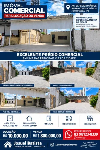 Imóvel comercial para venda ou aluguel
