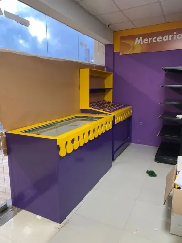 Balcão para loja de Açaí