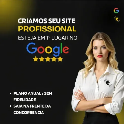 Criação de site + google meu negocio