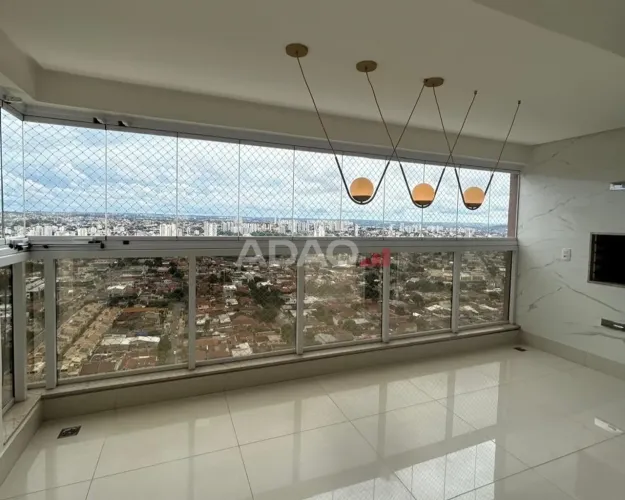 Apartamento 102m², 3 suítes, vista livre no Setor Bueno