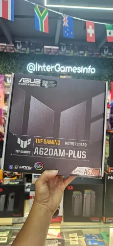 Placa Mãe Asus Tuf Gaming A620m-plus Amd Am5