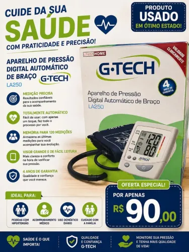 Vendo medidor de pressão arterial