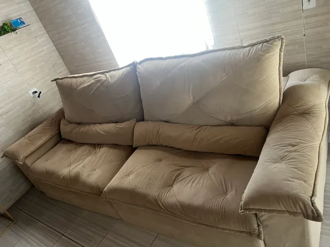 Vendo sofá retrátil e reclinável de 2,70m 