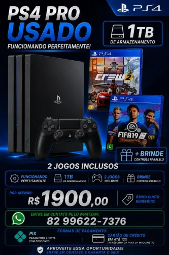PS4 PRO Usado