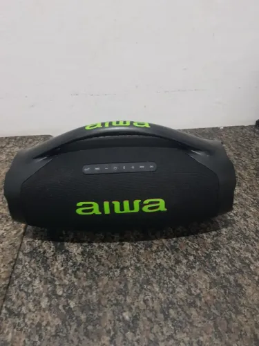 Caixa de som boombox AIWA